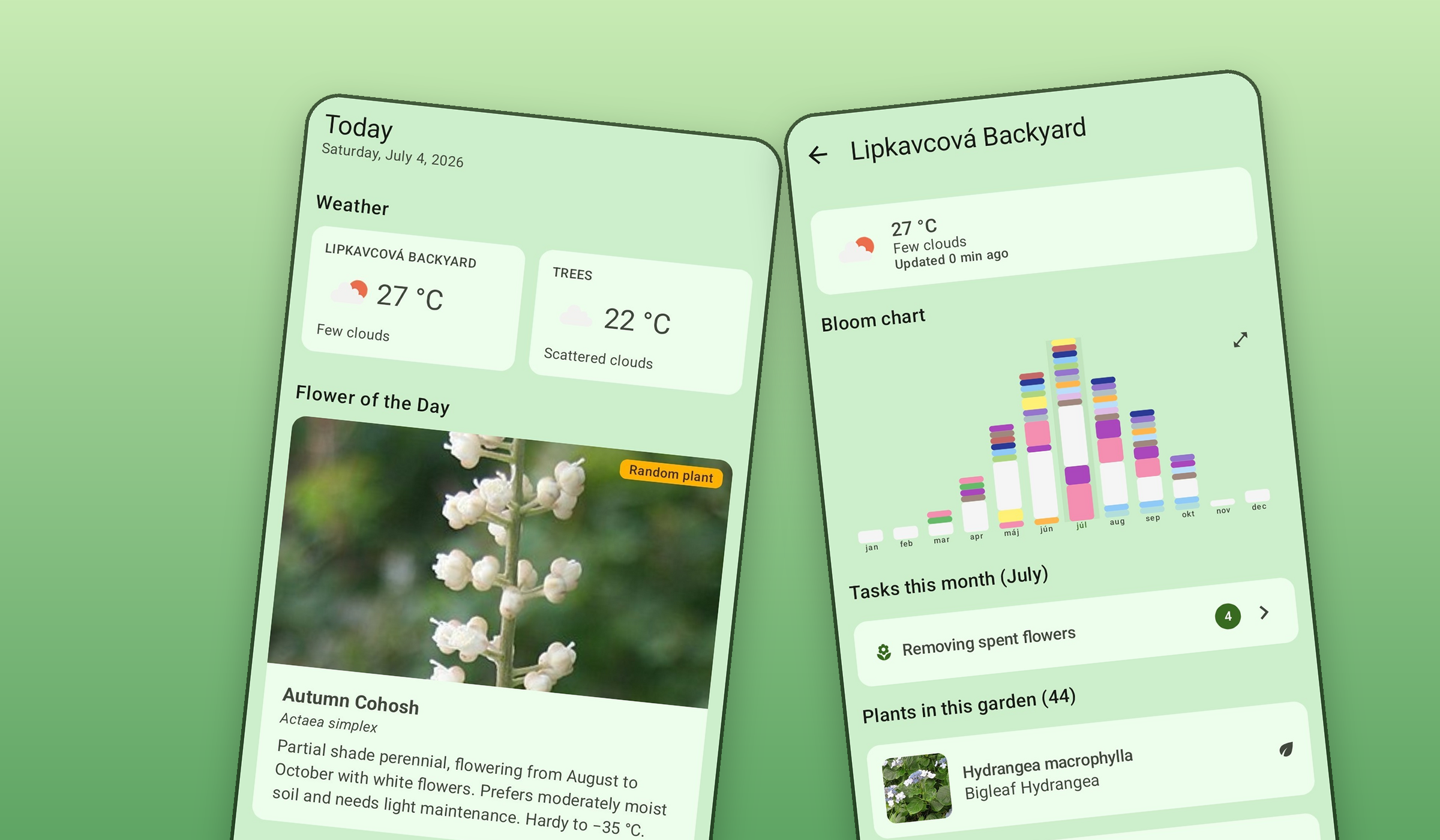 Foliyak app screenshots